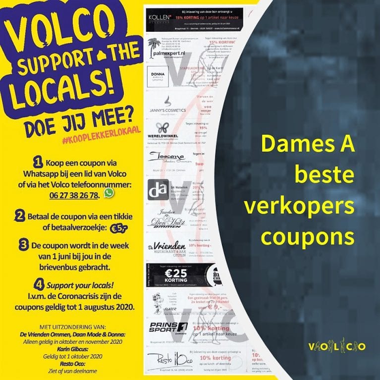 Couponactie afgesloten