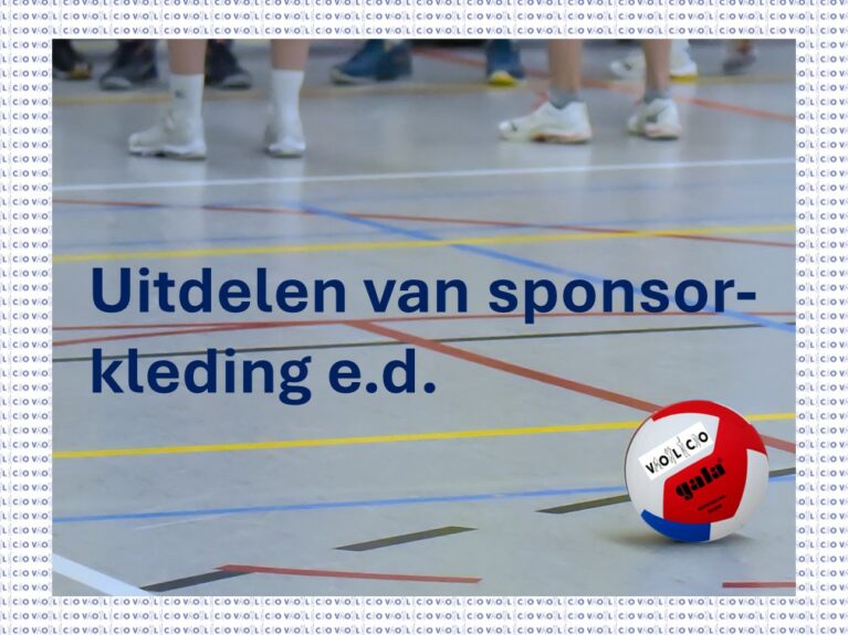 Uitnodiging van de kledingcommissie