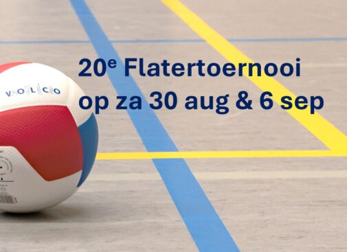 Inschrijving Flatertoernooi nu open
