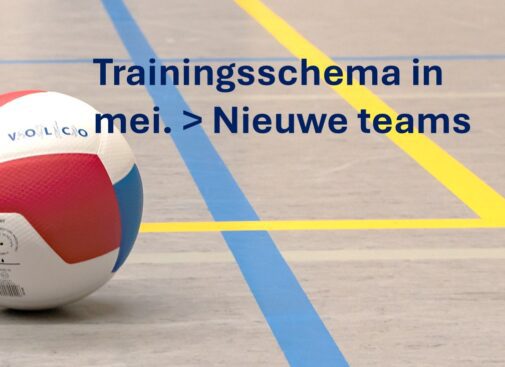 Nieuwe teams starten vanaf 6 mei