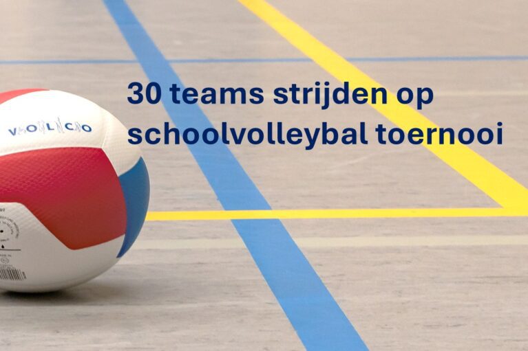 Schoolvolleybal op 18 maart